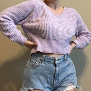 Urban Outfitters Lilac Knit Sweather
